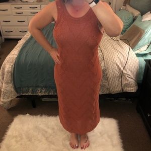 Ankle Length/Open Back Dress